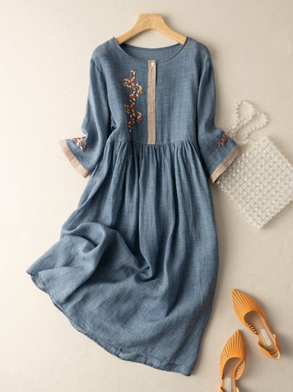 Jane™ | Ethnic Cotton Dress