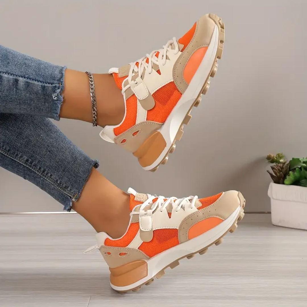 Katia | Casual Ladies Colour block Sneakers