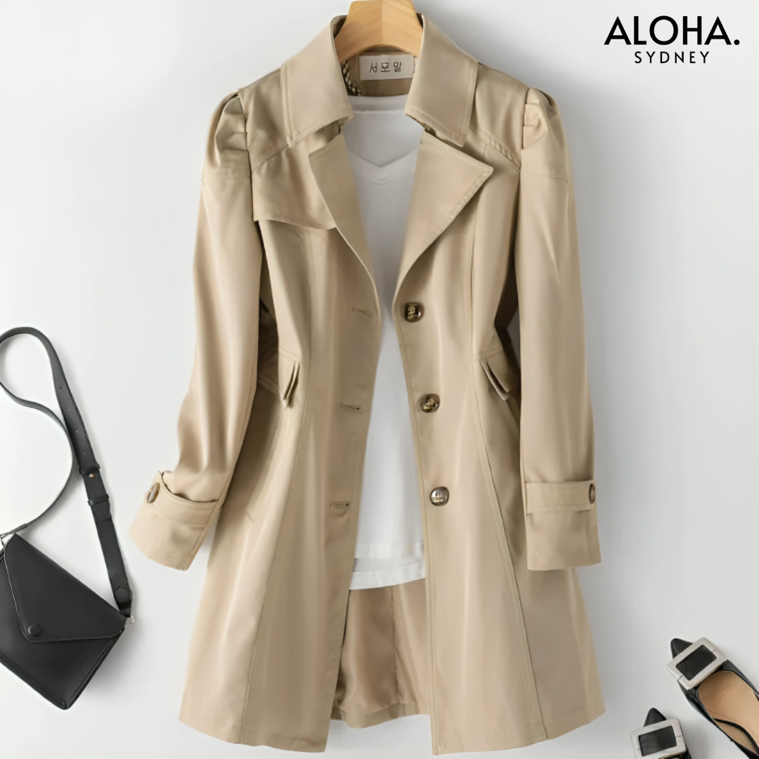 HAZEL | Elegant Trenchcoat