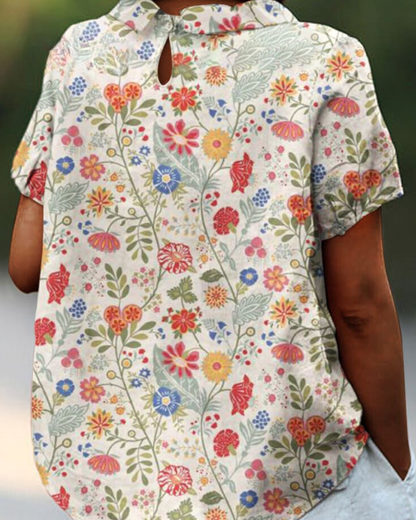 Cheryl™ | Floral Blouse