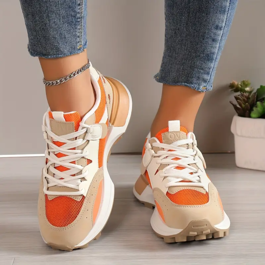 Katia | Casual Ladies Colour block Sneakers