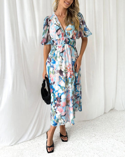 Kinsley™ | Elegant Floral Dress