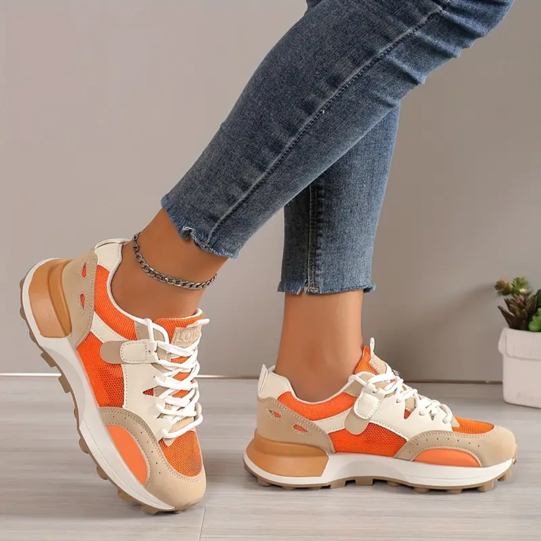 Katia | Casual Ladies Colour block Sneakers