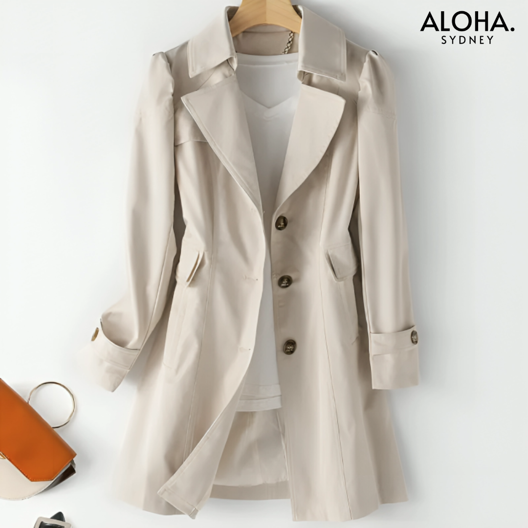 HAZEL | Elegant Trenchcoat