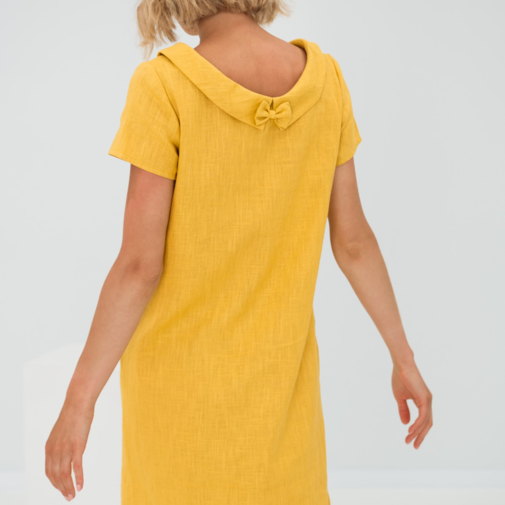 Rose™ | Linen Short Sleeve Dress