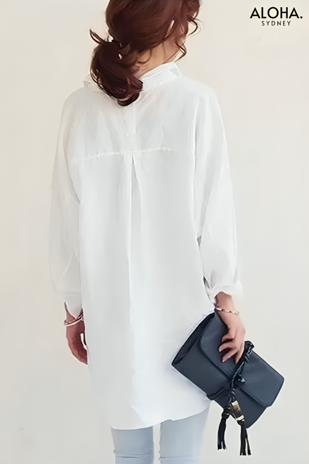 SARA | Oversized Linen Shirt