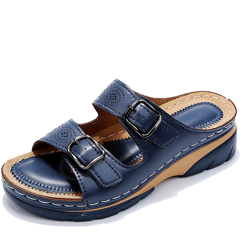 ANN™ | Orthopedic leather sandals