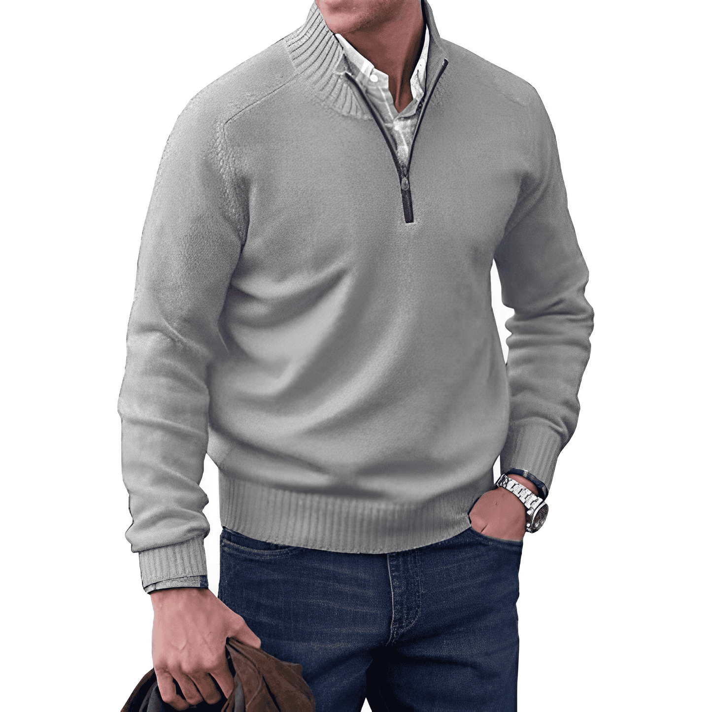 Bradley ™ | Sweater With Zipper