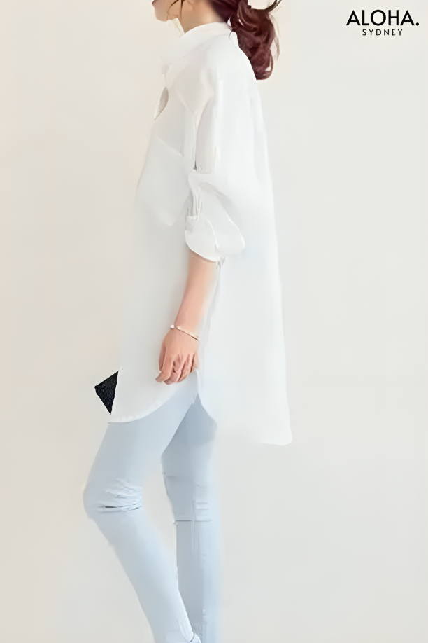 SARA | Oversized Linen Shirt