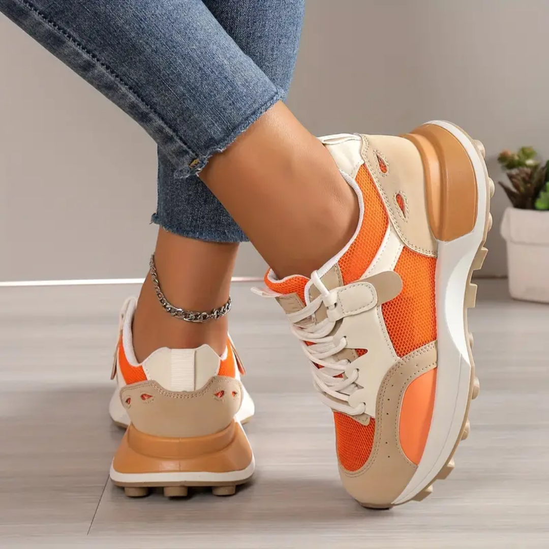 Katia | Casual Ladies Colour block Sneakers