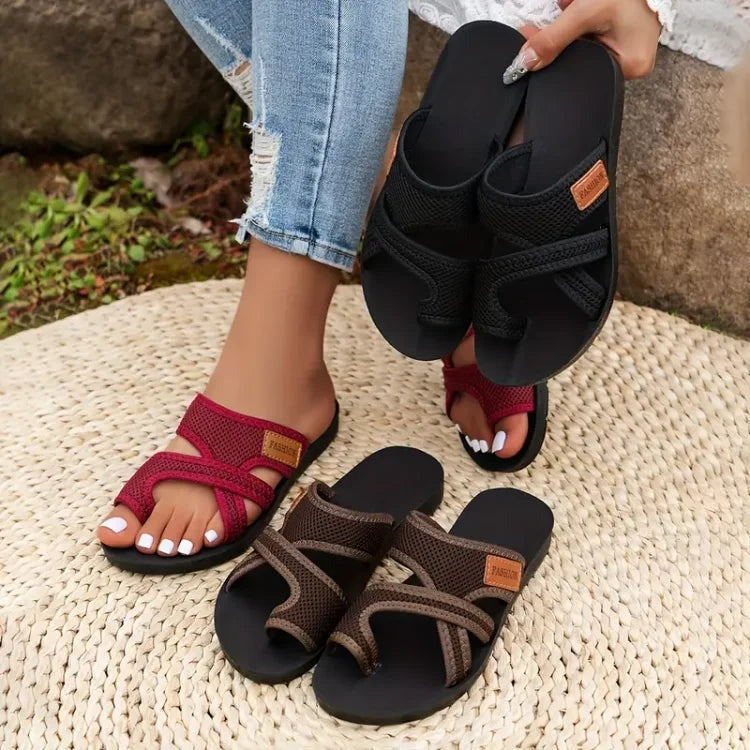 Sonya™ | Mesh Slide Sandals