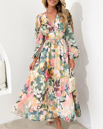 Kinsley™ | Elegant Floral Dress