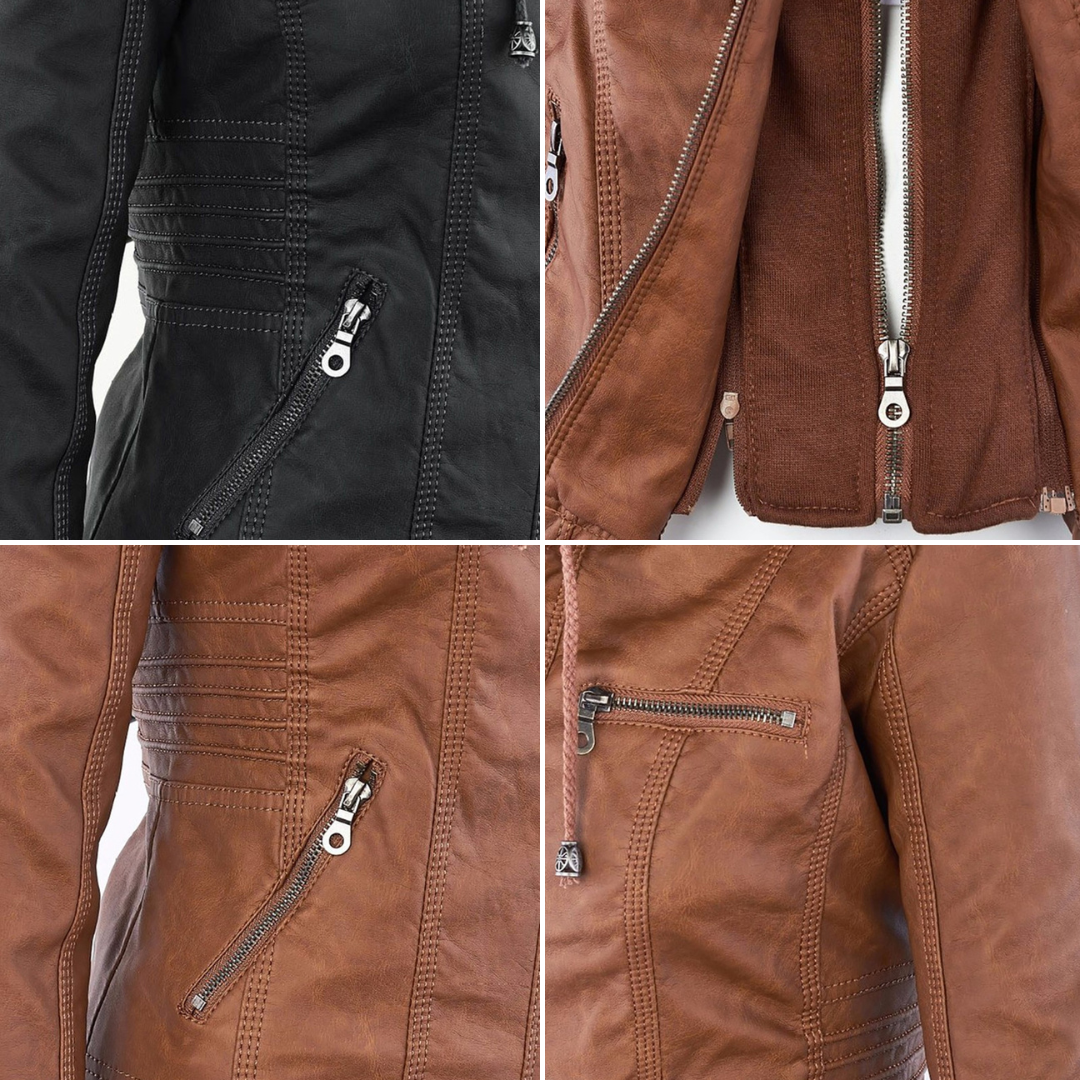 Martha™ | Vegan Leather Jacket