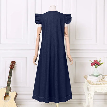 Mara™ | Stylish Denim Dress