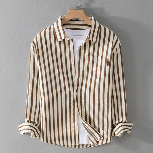 Steve™ | Striped Button-Down Shirt