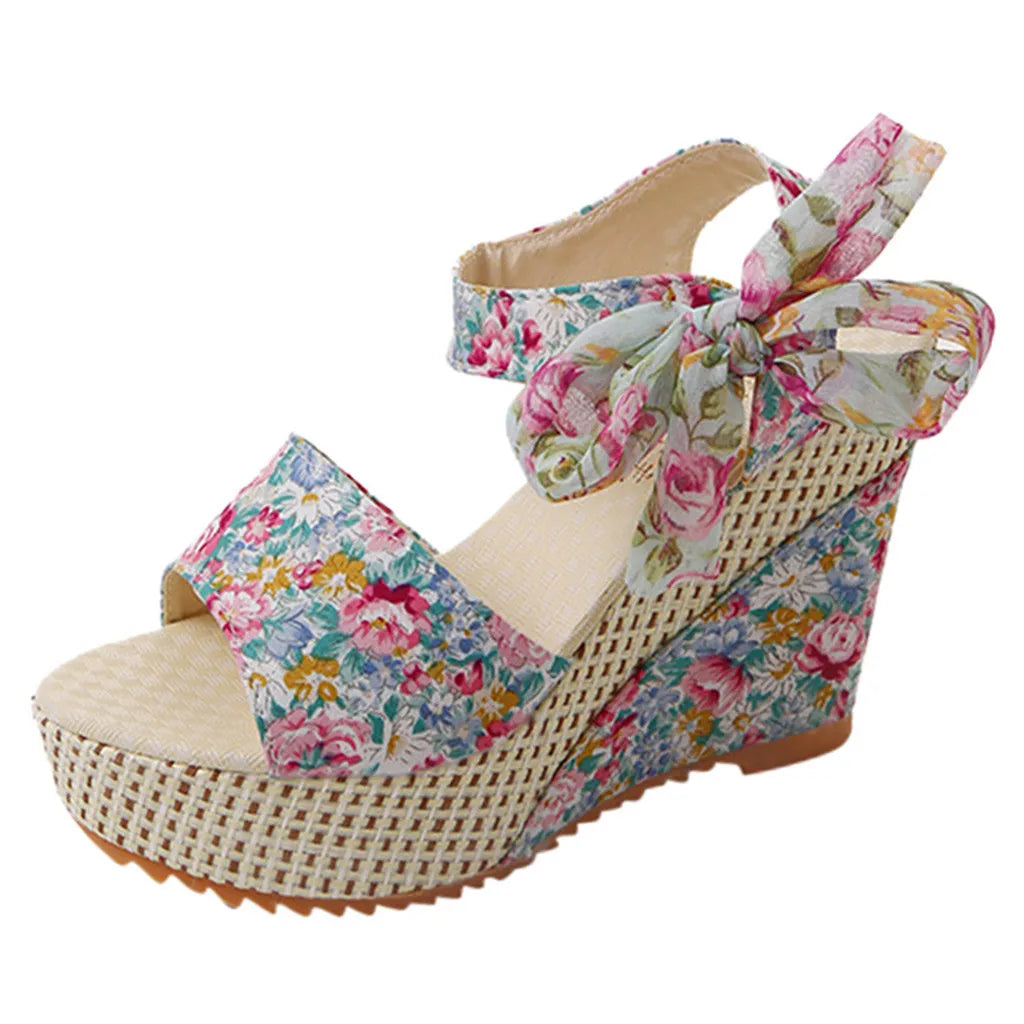 Gemma™ | Comfortable Floral Sandals