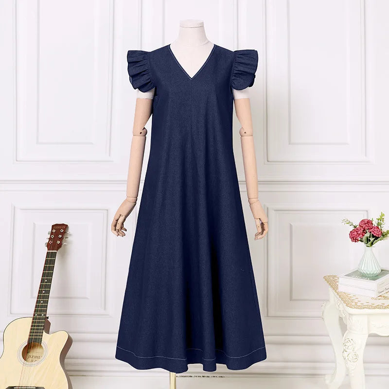 Mara™ | Stylish Denim Dress