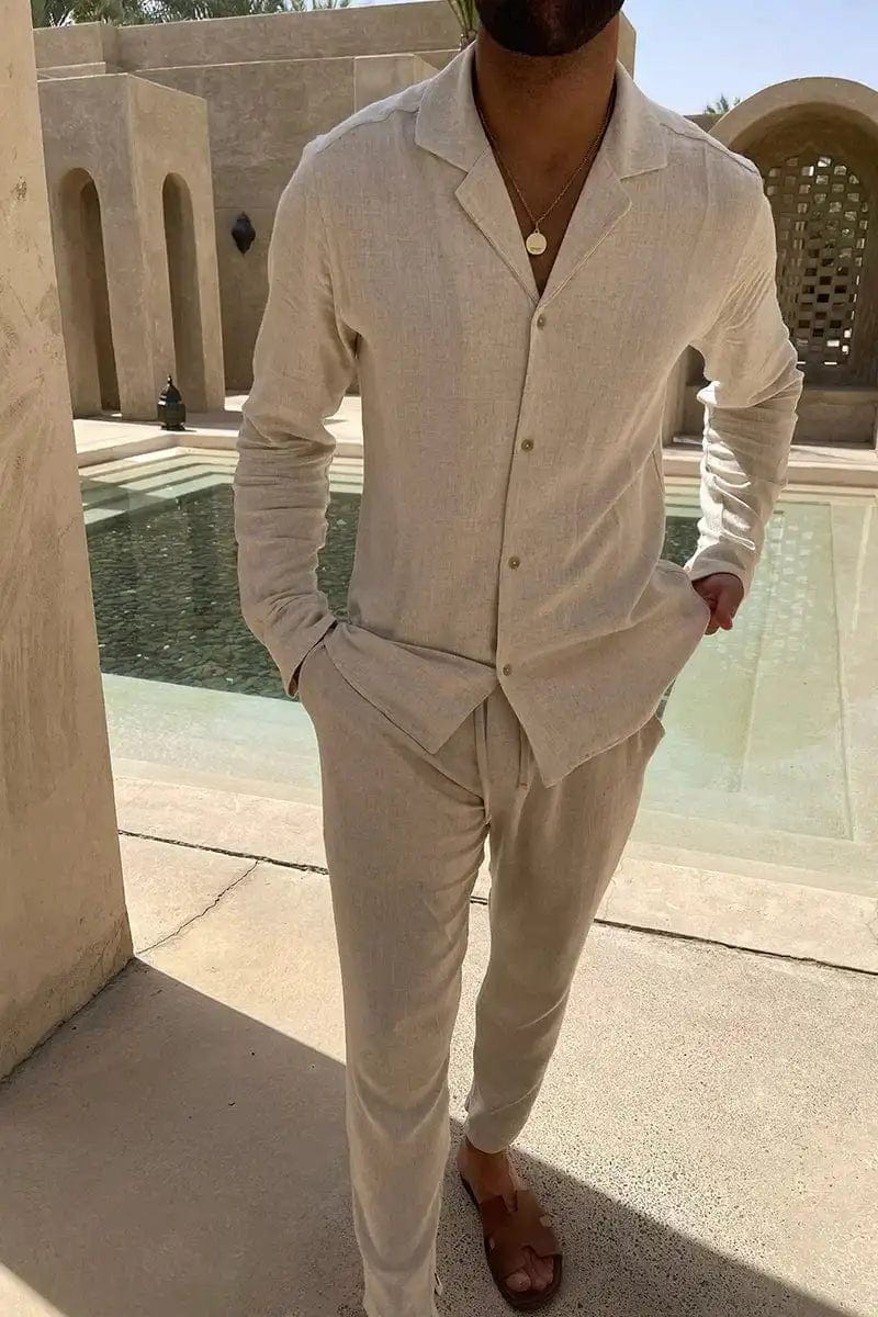 Dante™ | Men's Linen Set