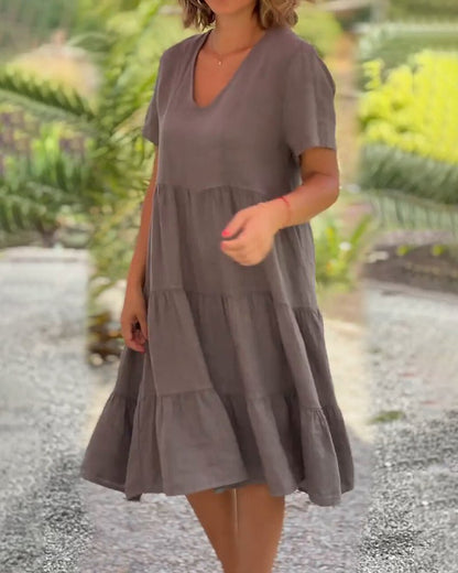 Nadine™ | Gorgeous V-neck Dress