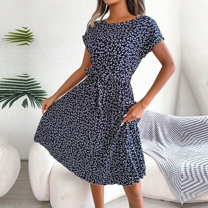 Janet™ | Chic Short Sleeve Dress