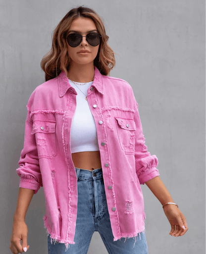 Adalynn™ | Cozy Denim Jacket