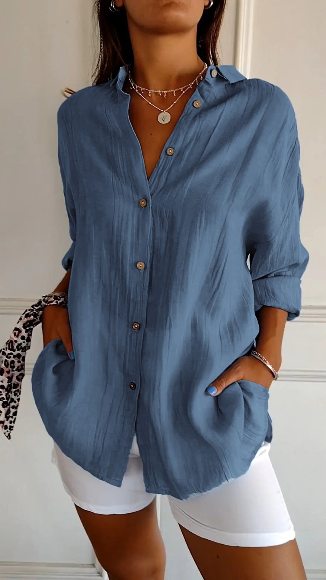 Mia™ | Long Sleeve Blouse