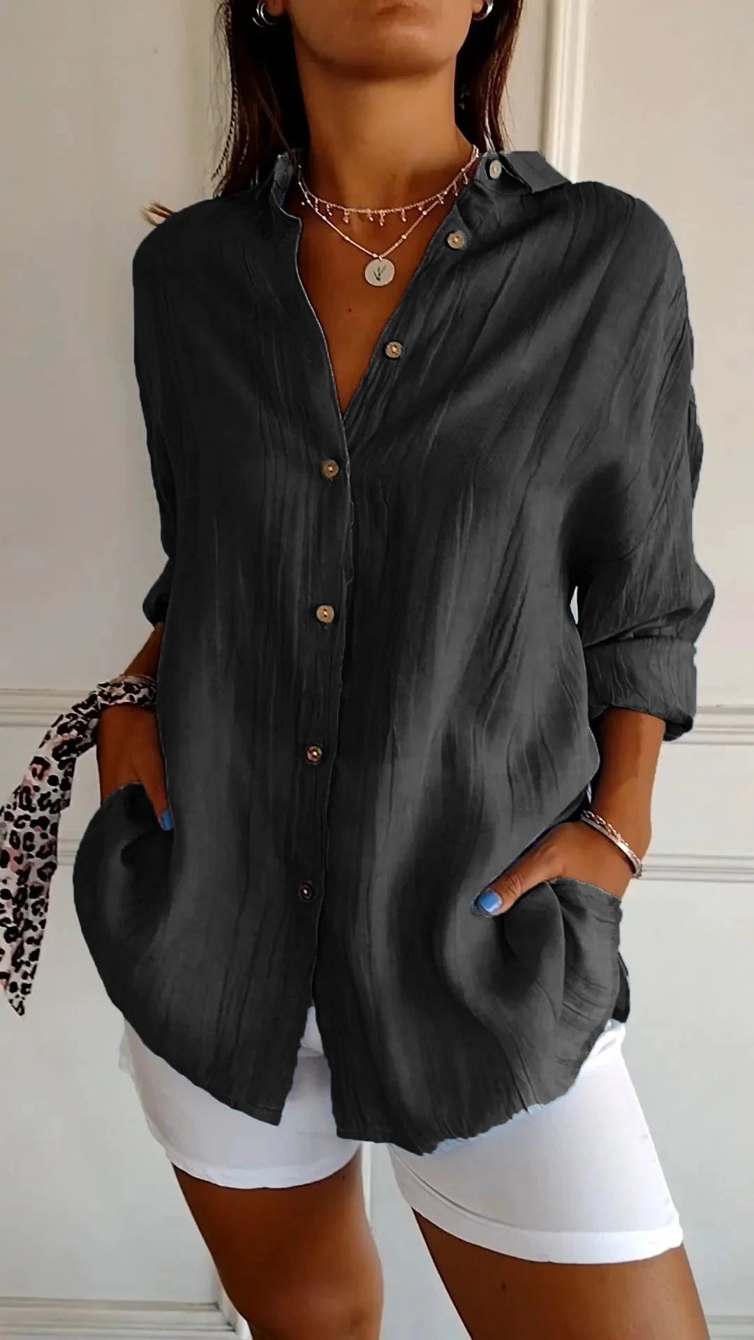 Mia™ | Long Sleeve Blouse